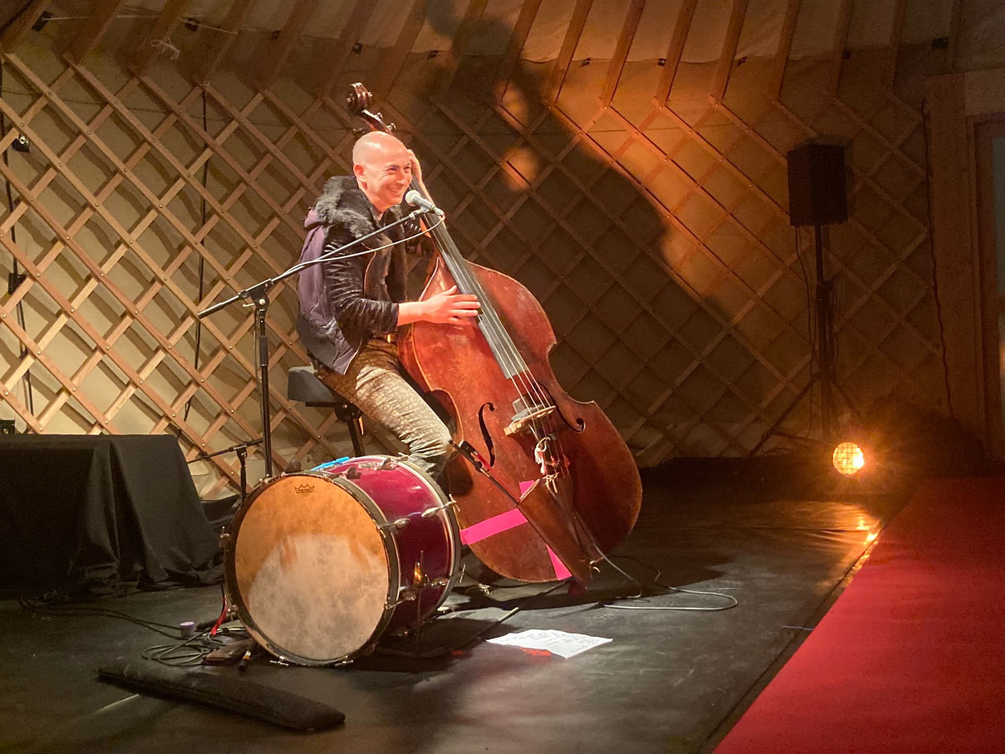 Concert sous la yourte