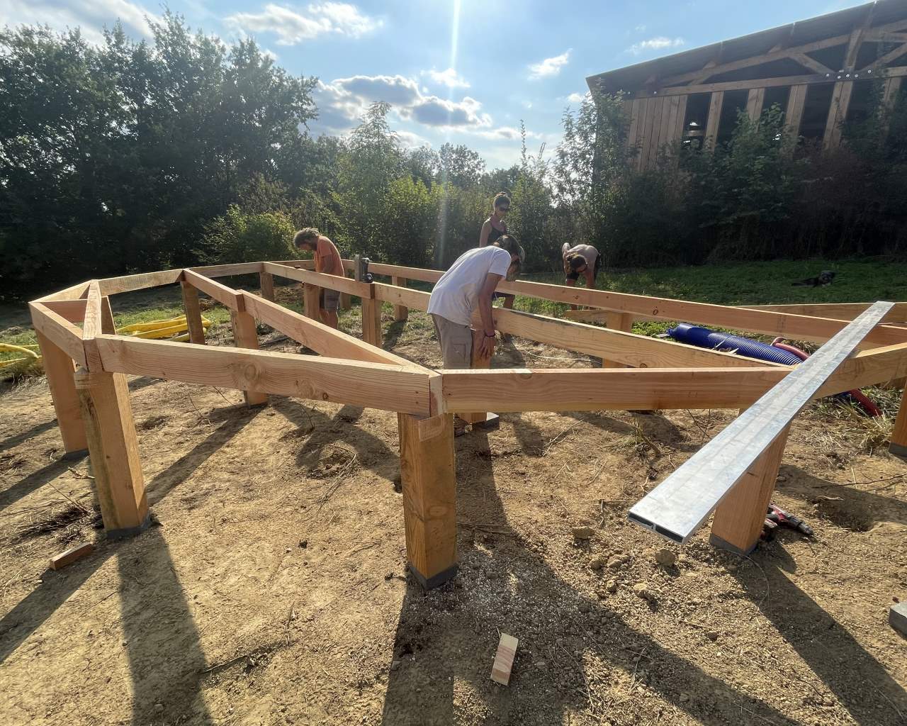 Fabrication du plancher