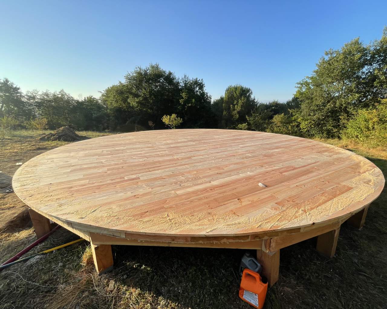 Plancher terminé